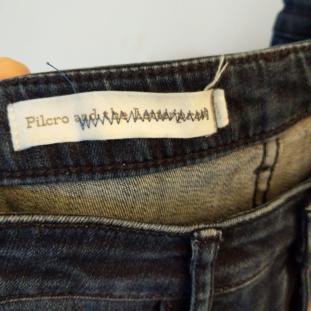 Pilcro Letterpress Ultra High Rise Skinny Jeans - Picture 4 of 9